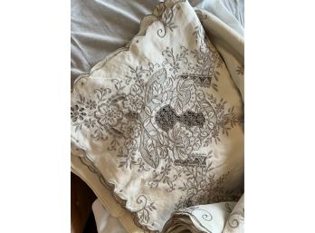 Extra Large Embroidered Table Linens