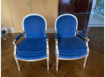 Pair Of Louis XVI Arm Chairs