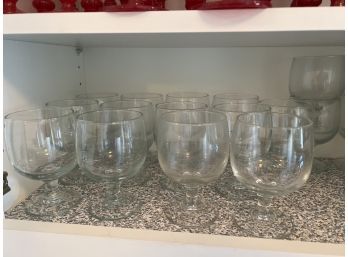 Set Of 17 Water/wine Goblets 2 Of 2