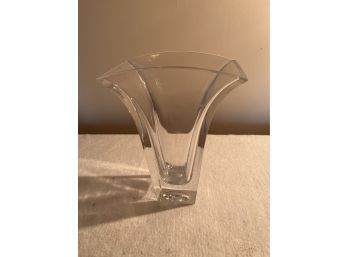 Nambe Crystal Vase