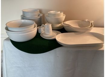 Lot Of White Dinnerware