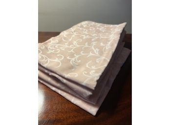 4 King Size Pink Schweitzer Linen Pillowcases