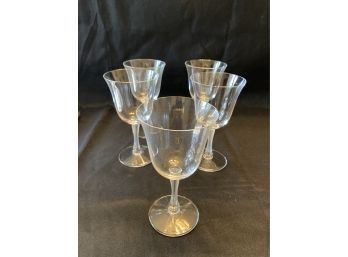 Lalique Footed Glasses