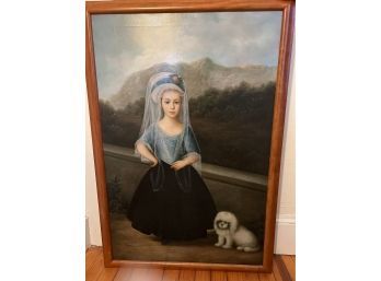 Patierno Oil Painting Portait Of Maria Teresa De Borbon Y Vallabriga After Goya