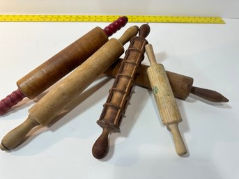 Antique Rolling Pin Lot 3