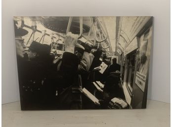 Vintage Manhattan Subway Photo On Board