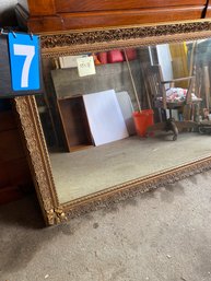 Lot 7 - Ornately Framed Mirror  55' X 38'