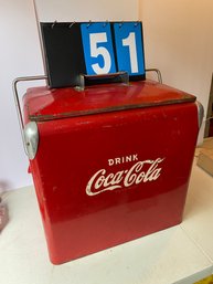 Lot 51 - Vintage Coca Cola Cooler