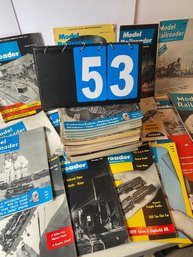 Lot 53 - 1940's And 1950's Model Railroader Magazines.