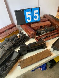 LOt 55 - Old Train Parts And Pieces.