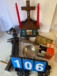 Lot 106 - Collection Of Vintage And Antique Items.
