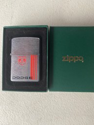 Lot 38 - Dodge Ram Zippo Lighter With Case. Never Used.