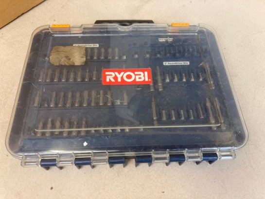 Partial Set Of Ryobi Screwdriver Bits