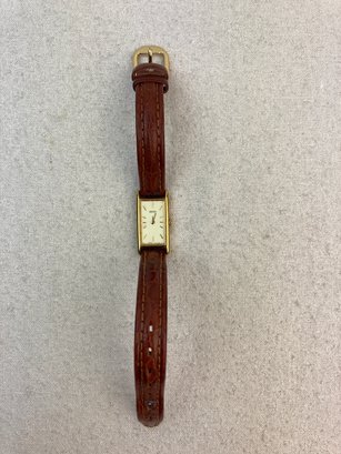 Ladies Seiko Watch With Leather Band