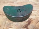 Small Old Pal Brand Green Vintage Metal Case