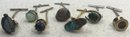 Collection Of Gemstone Tie Tack Pins