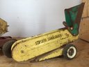 Vintage Tonka Brand Red Truck With Structro Brand Sand Loader Toy