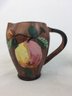 Beautiful Italian Hand Painted Pitcher With Cups