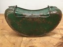 Small Old Pal Brand Green Vintage Metal Case