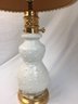 Vintage White And Gold Table Lamp Set