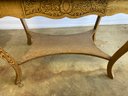 Beautiful Antique Turn Of The Century Handcrafted & Carved Table