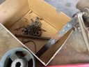 Big 1920s Rock Island Hit Or Miss Engine With Box Of Parts (see Photos)