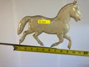 Antique Horse Weathervane (missing Tail Fin, See Photos)