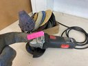 Drill Master Brand Electric Corded Grinder With Cardboard Box Full Of Grinder Heads