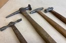 Collection Of Four Cool Unique Antique Hammers