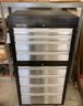 Lightly Used/ Near New Locking Steel Glide Brand 27 In 8 Drawer Tool Chest And Cabinet Set On Casters