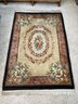 6 Foot X 4 Foot Floral Rug With 3 Anti Slip Pads