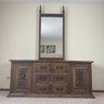 Retro Williams Brothers Dresser With Mirror