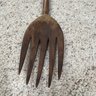 Unique Antique Large Wooden Fork