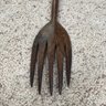 Unique Antique Large Wooden Fork