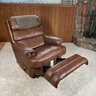 Brown Leather La-Z-Boy Recliner (see Photos For Condition)