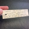 Antique Cream Skimmer, Note Attached Says Owned By Elisabeth Pen, Sister Of William Penn