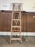 6 Foot Wooden A-frame Ladder