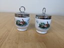 Pair Of Royal Worcester Egg Coddlers