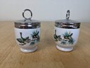 Pair Of Royal Worcester Egg Coddlers
