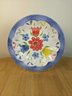 Floral Decorative Plate Sole Di Toscana- Hand Painted  Made In Italy
