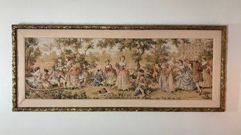 Antique Framed Tapestry