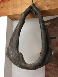 Antique Leather Horse Collar Number Two
