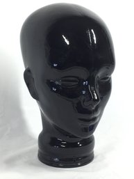 Black Glass Display Head #1