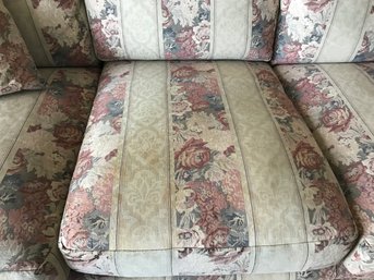 Floral Sofa- See Photos For Condition
