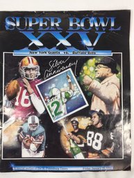 Super Bowl XXV New York Giants V Buffalo Bills St Petersburg Times Supplement