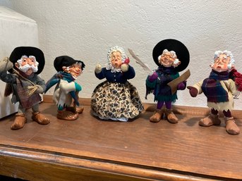 Collectable Simpich Lot Of 5 Vintage Elves- Home Decor Figurines - Collectable & Valuable