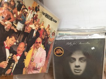 Awesome Collection Of Records Featuring Early WWF Album, Billy Joel, Beach Boys, Ray Charles & More See Photos