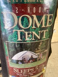 2 Room Dome Tent- 12x8- See Photos