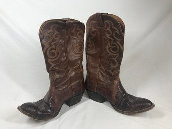 Nocona Boots Brown Cowboy Boots Believed To Be Mens 9.5
