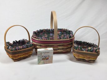 Easter Themed Longaberger Baskets